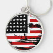 Porte-clés Drapeau vintage (Devant)