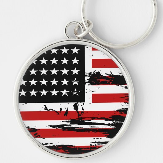 Porte-clés Drapeau vintage (Devant)