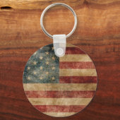 Porte-clés Drapeau vintage (Recto)