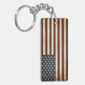 Porte-clés Drapeau vintage (Devant gauche)