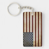 Porte-clés Drapeau vintage (Devant)