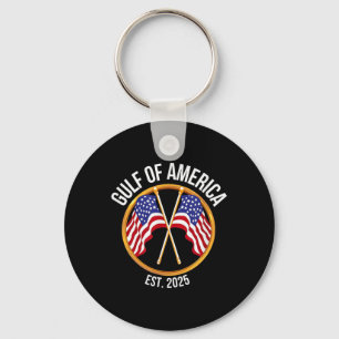 Porte-clés Drapeaux américains Golfe d'Amérique