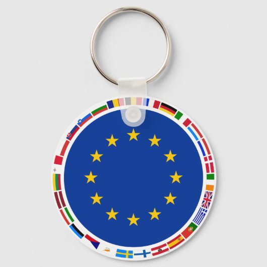Porte-clés Drapeaux de l'Union européenne (Recto)