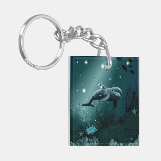 Porte-clés Dream dauphin (Devant gauche)