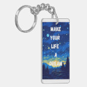 Porte-clés dream his life , Reve sa vie   (Devant gauche)