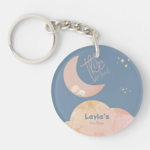 Porte-clés Dreamy Baby Over the Moon Baby shower