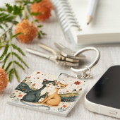 Porte-clés Dreamy Cats (Devant Droit)