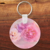 Porte-clés Dreamy Pastel Roses (Recto)