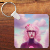 Porte-clés Dreamy Rose (Recto)