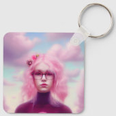 Porte-clés Dreamy Rose (Dos)