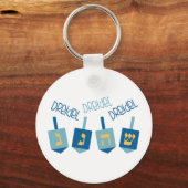 Porte-clés Dreidel (Recto)