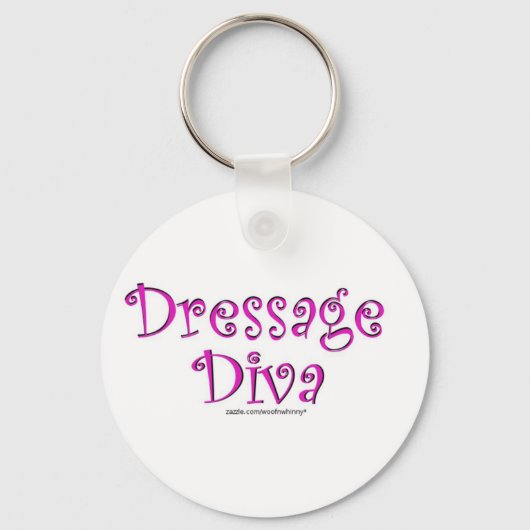 Porte-clés Dressage Diva (Recto)