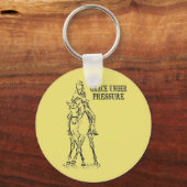 PORTE-CLÉS DRESSAGE HORSE & RIDER - GRACE SOUS PRESSION (Recto)