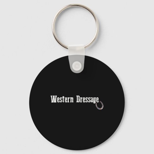 Porte-clés Dressage occidental3 (Recto)