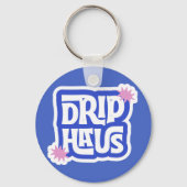 Porte-clés Drip Haus – Logo Retro Ludique (Recto)