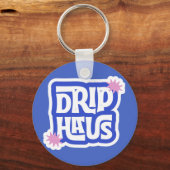 Porte-clés Drip Haus – Logo Retro Ludique (Recto)