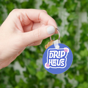 Porte-clés Drip Haus – Logo Retro Ludique