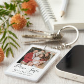 Porte-clés Drive Safe Custom Photo Car (Devant droit)