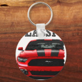 Porte-clés drive the classic-ford mustang (Recto)