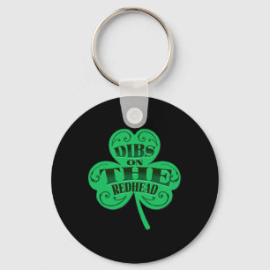Porte-clés Droit sur la rousse Drôle de Saint-Patrick irlanda