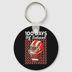 Porte-clés Drôle 100 Jours D'école Football 100 Jours Plus In