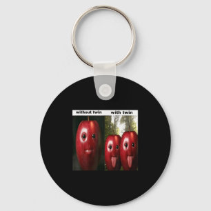 Porte-clés Drôle Bête Ai Pomme Génération Z Mème Humour Twi