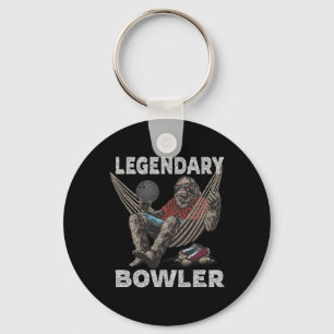 Porte-clés Drôle Bowling Bowler légendaire dire