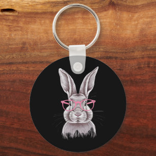 Porte-clés Drôle Bunny mignon Cadeaux de famille Pâques
