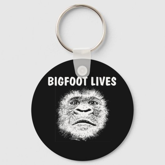 Porte-clés Drôle Cadeaux Bigfoot (Recto)