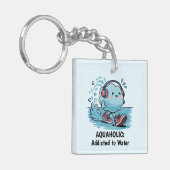 Porte-clés Drôle Cartoon Cloud (Devant gauche)