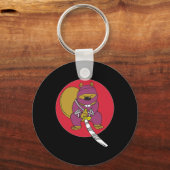 Porte-clés Drôle Castor. Ninja Beaver (Recto)