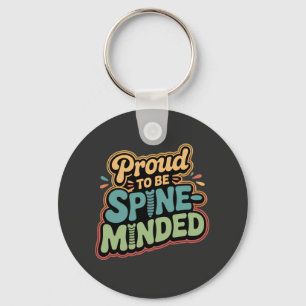 Porte-clés Drôle Chiropraticien Cadeau Spine Health Citation