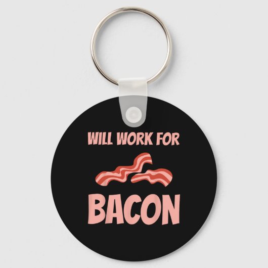 Porte-clés Drôle Conception Con Pour Hommes Femmes Bbq Pork F (Recto)