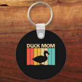 Porte-clés Drôle Conception de canard pour maman Mère Farmer (Recto)