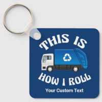 Drôle Conducteur de camion de recyclage C'est comm