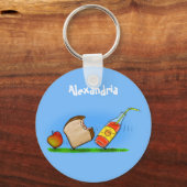 Porte-clés Drôle de dessin animé de fourmis (Recto)