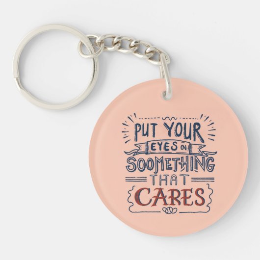 Porte-clés Drôle de dire porte - clé (Devant)