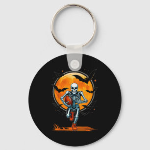Porte-clés Drôle de football américain Skeleton Player Hallow