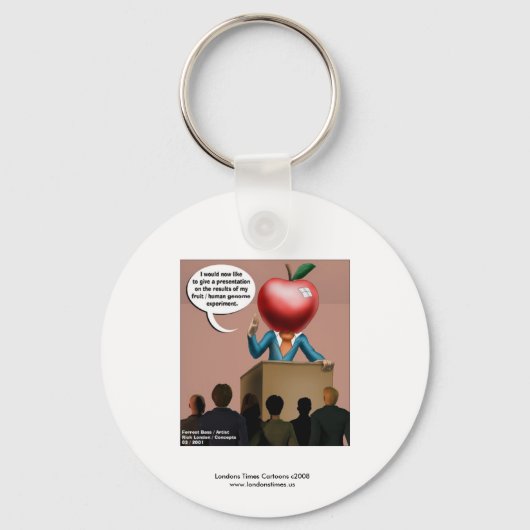 Porte-clés drôle de la qualité de l'expérience du (Recto)