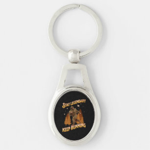 Porte-clés Drôle de motivation de course de Bigfoot