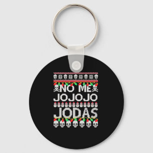 Porte-clés Drôle de Noël Pas de Jo Jo Jo Blagues