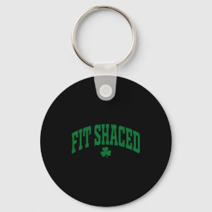 Porte-clés Drôle de Saint-Patrick en forme en état d'ébriété