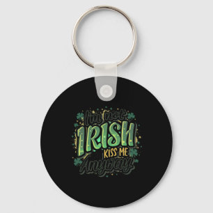 Porte-clés Drôle de Saint-Patrick Je ne suis pas Irlandais ma
