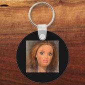 Porte-clés Drôle dégoûtant doll face mème (Recto)