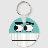 Porte-clés Drôle dentiste porte - clé de dessin animé (Recto)