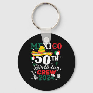 Porte-clés Drôle d'équipe d'anniversaire de 50 ans du Mexique