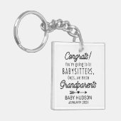 Porte-clés Drôle des grands-parents (Devant gauche)