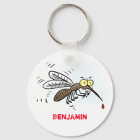 Drôle dessin d'insecte moustique