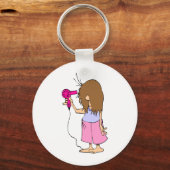 Porte-clés Drôle dessin pour les têtes de couchage (Recto)