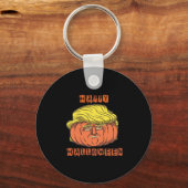 Porte-clés Drôle Donald Citrouille Halloween (Recto)